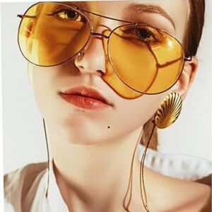 Gold Aviator Sunglasses Cocoons Paris